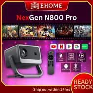 NEXGEN N800 PRO Projector Home Ultra HD Smart Projector Decoding 4K Bedroom Living Room Home Theater