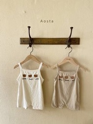 A0204 – 韓國AOSTA 最新夏天款-熊仔親子裝 （幼童夾衣）