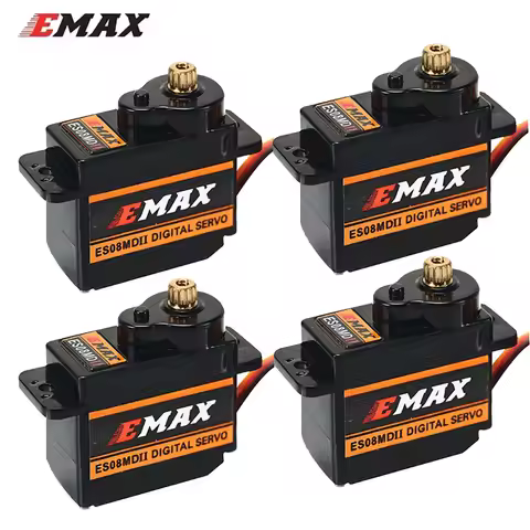 EMAX ES08MDII ES08MD II Metal GEAR Digital Servo Up Sg90 ES08A ES08MA MG90S for RC Airplane Car Ship