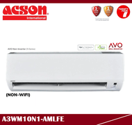 [ Delivered by Seller ] ACSON 1.0HP A3WM10N AVO Non-Inverter Air Conditioner / Aircond / Air Cond R32 A3WM10N1-AMLFE (A3WM10N/A3LC10F)