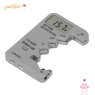 EUCALYTUSMY Digital Battery Tester, Universal Compatibility Small Size Digital Battery Checker, ABS 