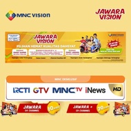 ASLI Paket Jawara Mnc Vision Jawara &amp; Jawara +