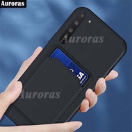 For Sharp Aquos R5G Zero 2 R2 Cellphone Phone Case Card Slot Silica Gel Wallet Back cover For Sharp 