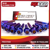 Set Baut Behel Scoopy Beat Genio Baut Probolt Stainless King Nut Thailand Harga 1 Set 4 Biji Origina