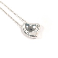 【日本直送 二手美品】蒂芙尼 TIFFANY&Co. 項鍊 Full Heart 滿鑽心形 艾爾莎‧佩雷蒂 純銀 925 飾品