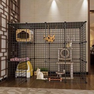 YL&7 Cat Caage Extra Large Cat Caage Villa Free Space Home Indoor House Three Story Cat Cage Villa C