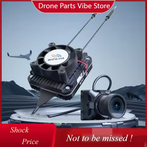 DP RunCam WiFiLink2: OpenIPC - based HD Digital FPV VTX Camera, Perfect for Fixed Wing & RC Drone Ad