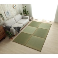 【Direct from Japan】Ikehiko #1111530010205 Rugs, Set of 6, Dust Mites, U-Tatami Mat, Green, Approx. 3