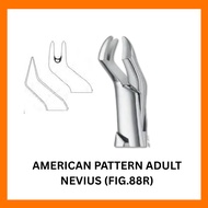 EXTRACTING FORCEPS AMERICAN PATTERN ADULT NEVIUS (FIG.88R)