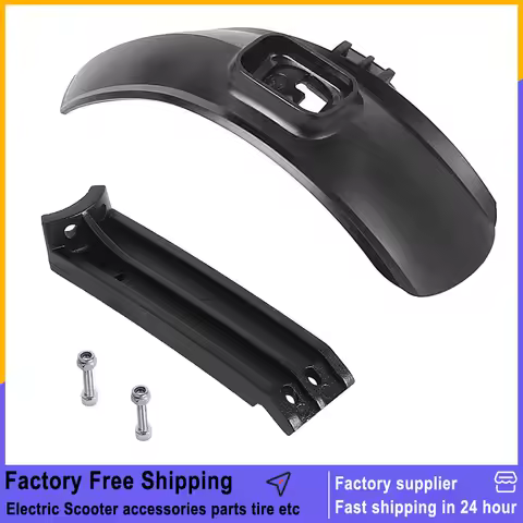 Electric Scooter Rear Fender Assembly for JOYOR S5 S8 S10 S Series Kickscooter Rear Mudguard Fixing 