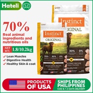 Instinct Dog Dry Food 70% High Protein Grain Free Chicken Flavor Puppy Food for Small Medium Large Dogs Husky Labrador Corgi Teddy Shih Tzu 4lb(1.8kg) 22.5lb(10.2kg) EXP 9/2024