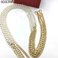 HM0 GCGCTOP Women's Fashion Pearl bag chain