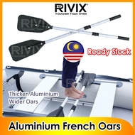 ReadyStock RIVIX High Quality Thicken Aluminium French Oars Pendayung Detach Hand Paddle Inflatable 