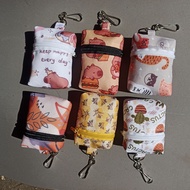 Earpods Pouch / Mini Coin Purse / Keychain Pouch – Cute Printed | Earphones Case | 5x7cm