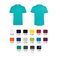Oren Sport Unisex Superb Cotton Round Neck Short Sleeve T-Shirt - CT71 A