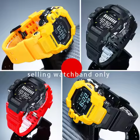Upgraded silicone watch strap for G-SHOCK Casio 3554 Cat Man Three Representative Chain GPR-H1000 re