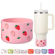 Silicone Boots for Stanley Cup 40 30 20 OZ, Protective Bottom Boot for Stanley IceFlow 20OZ 30OZ, Sl