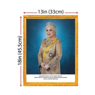 Bingkai Potret Permaisuri Agong Malaysia (M)