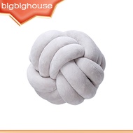 Home Bedroom Throw Pillow Kids Room Living Room Woven Design Knot Pillow Velvet Cotton Knot Cushion