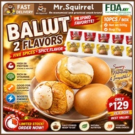 Mr. Squirrel Balut Egg Salted & Spicy Balot Egg Flavors Egg Ready-to-Eat Deliciou Food Balut Egg Duc
