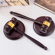 CORDELL Wooden Judge Hammer, Long Handle comfortable Grip Wood Adjudgement Gavel, Exquisite High Qua