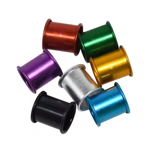 100 Pcs Pigeons Rings 8 mm Aluminium Ring Identification Ring Pigeon Ring Color Pigeon Foot Ring Pig