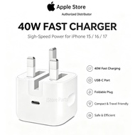 Apple 40W Dynamic Power Adapter with 60W Max iPhone 17 Fast Charging iPhone Type-C Fast Charging Ada
