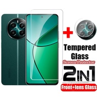 2 in 1 Screen Protector For Realme 12 plus 5G realme12plus realme12 12plus 12+ 2024 Full Cover Tempe
