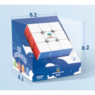 รูบิค Monster Go EDU Magnetic 3x3 GAN 3x3 M Cube Rubik AI เกมระดับมืออาชีพ การเรียนรู้สำหรับเด็ก