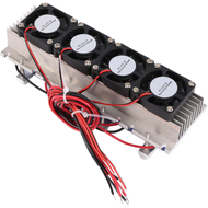 288W Thermoelectric Peltier Refrigeration Cooler DC12V Semiconductor Air Conditioner Cooling System