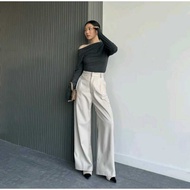 Oro pants loose pants polyester pants