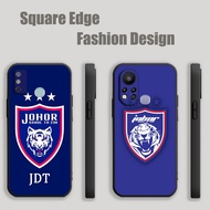 Casing For  Samsung A03S A73 A23 S21 S22 Ultra A72 A25 A05 A05s A55 S23 FE A35 Johor jdt blue logo D