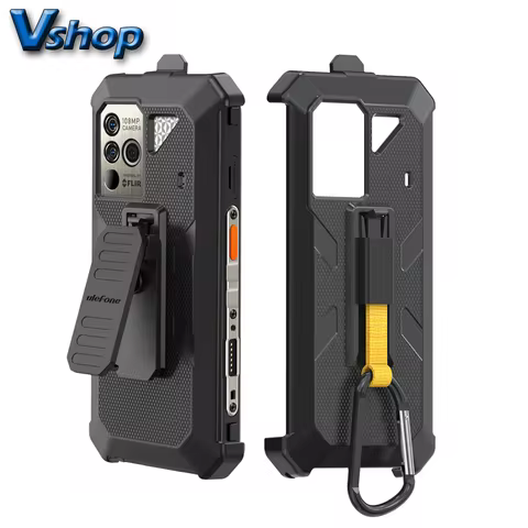 For Ulefone Power Armor 18 Ultra / 18T / 18T Ultra Ulefone Back Clip Phone Case with Carabiner