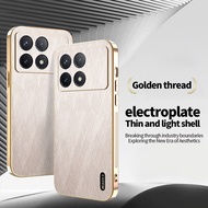 Casing For Xiaomi Poco F6 Pro PocoF6 Pro F6Pro PocoF6Pro 5G Phone case Electroplated edge Shockproof