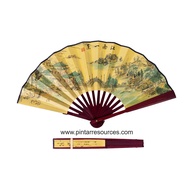 READY STOCK Adult Ancient Chinese Fan Chinese Traditional Fan Hand Fan Stage Performance accessories
