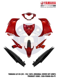 YAMAHA LC135 LC 135 135LC 135 LC V2 V3 V4 V5 100% ORIGINAL HLY BODY COVER SET COVERSET 55D-F0000