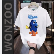 TSHIRT FINDING NEMO AND DORY, AQUAMARINE CLOWN FISH, CLOWN FISH, SEA AQUARIUM/MARINE - PREMIUM QUALI