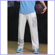 2024 New Kyrie Irving Pant for men Ink Printed Training Basketball Cotton SweatPants American Casua