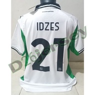 SassuoloO Jersey_ Away 2025 / 2026 + Print Nameset IDZES 21 Custom/ as you like OFFICIAL Font + Patc