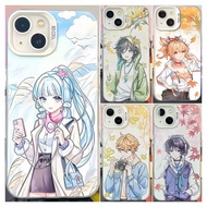 Genshin Impact Game Phone Case For OPPO A55 A5S A3S A9 A5 A31 A53 A33 A93 2020 A12 A12E A7 A12 A12E 