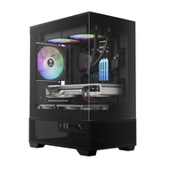 GAMDIAS AURA GC9M ELITE ARGB Case + 3 FAN ARGB - Black