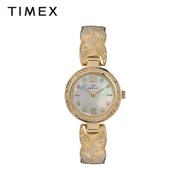 Timex Viewpoint Gold Plated Alloy Analog Watch For Women TCC3D80400 CLASSICS