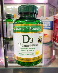 Nature’s bounty D3