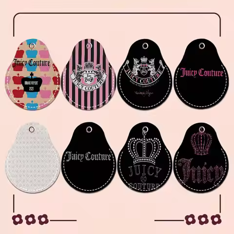 Fashion J-Juicy Cool Couture Water Drop Access Card Case Anti-lost Fingerprint-proof Card Holder Key