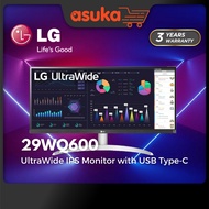 LG 29WQ600 29“ IPS 100Hz 1ms Ultra Wide Monitor with Type-C