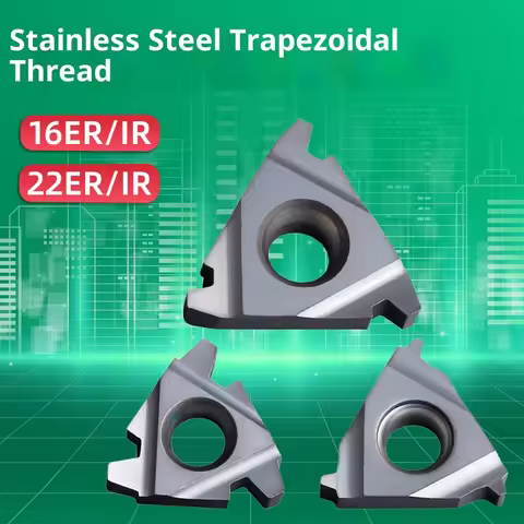 10pcs 16IR 16ER 22IR 22ER 1TR 1.5TR 2TR 2.5TR 3TR 4TR 5TR 6TR CNC Internal and External Thread Cutti