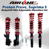 AIRONE Proton Preve, Suprima S HiLo Bodyshift Adjustable Absorber Coilover Air One