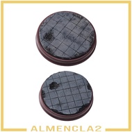 [Almencla2] 1/64 Figure Display Base, Car Display Scene, Miniature Scene Platform, 1:64 Diorama Base