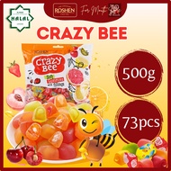 ROSHEN Candy Crazy Bee Candy Gummy Halal Gummy Viral Gula Gula Viral Makanan Viral Roshen Crazy Bee 