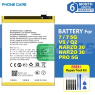 Battery Bateri BLP807 For REALME 7 / REALME 7 5G / REALME V5 / REALME Q2 / NARZO 30 / NARZO 30 PRO 5